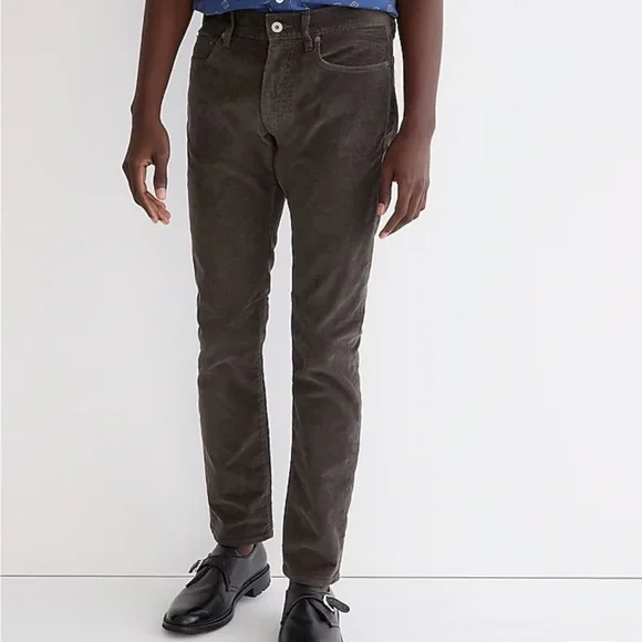 Crew Pants J Crew 484 Slimfit Pant In Corduroy Poshmark